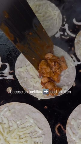 Crunchy cheesy spicy tacos packed with bold flavor