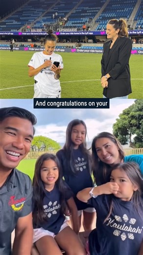 2K views · 85 reactions | It takes a village! After becoming the 14th player in National Women's Soccer League history to reach the 15,000 minutes played mark, Caprice Dydasco’s biggest supporters had a surprise for her 凉 #BayFC | Bay Football Club | Facebook
