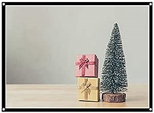 84 Inch Projector Screen, 16:9 Portable Mini White Projector Curtain Foldable HD Mount Wall Movie Projection Screen with Hanging Holes Support Double Sided Projection Fit for Movie Theater Outdoor