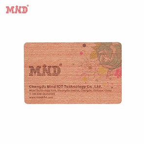 [Hot Item] 13.56MHz RFID Chip Wooden Access Control Proximity Card