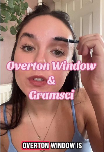 The Overton Window and Antonio Gramsci ❤️ #criticaltheory #philosophy #getreadywithme #politics #grwm