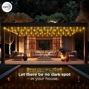Bring on the festivities with the brightest decorative lights. Gift your home Wipro Diya Curtain Lights. #festive #wipro #wiprolights #decor | Wipro LED Lighting