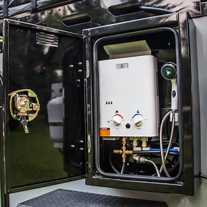 1.2K views · 31 reactions | The all-metal Pando 2.0 starts at $25,900 USD and comes with a sink, stove, 57L fridge, 2 batteries, 1000 watt inverter, solar-ready, on-demand hot water shower, and a roof rack! #offgridtrailers #offgrid #overlandlife #overlandgear #overlandbound #camping #offroadtrailer #teardroptrailer #camper | Off Grid Trailers | Facebook