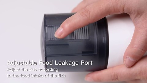 Automatic Fish Feeder, Aquarium Fish Feeder Dispenser, 200ML Large Capacity Timer Feeder For Fish Tank and Turtle Tank, LCD Auto Feeding on Vacation, Holidays