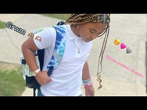 First day of school( 4th grade ) Grwm 🫶🏽🩷