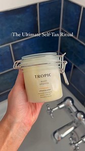 Body Smooth 🤝 Sun Drench Watch as Ellie from Tropic HQ follows these easy steps for a flawless, streak-free tan that’ll last up to one week ✨ With patented plant allo-melanin to replicate your skin’s natural melanin production, Sun Drench turns you a realistic shade of brown whilst hydrating skin with coconut and kiwi water 🥥🥝 Do you love this dream tan duo as much as we do? Shop here 👉 https://tropicskincare.com/products/sun-drench-overnight-tanning-mousse-tanning-mitt https://tropicskincar