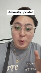 45 reactions · 13 shares | Amnesty update | MIRA BULAKENYA Mapue Tamondong | Facebook