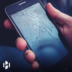 Future cellphone screens could heal themselves after they break. | Hashem Al-Ghaili