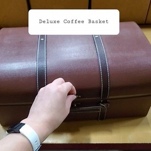 People LOVE giving and receiving our Deluxe Coffee Basket because it has SO. MUCH. COFFEE inside. Take 20% off all of our baskets now through Friday with code DADSRULE , online only. | Coffee Beanery