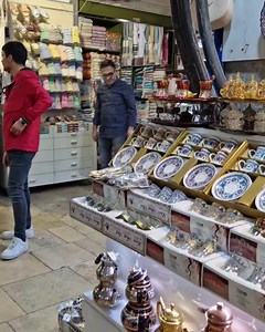 Stepping into the Grand Bazaar is like stepping into a labyrinth of treasures, where the senses are awoken and the soul is enriched by the beauty of the exotic and the unkown. | Visit Istanbul