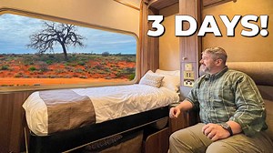 First class train across Australia on "The Ghan"