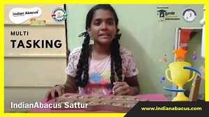 Multi tasking by IndianAbacus student | Indian Abacus | Facebook