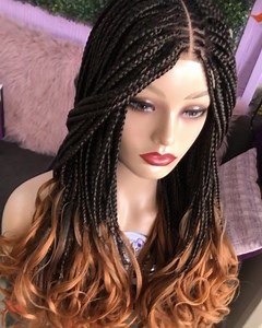 Spiral curl Braids Wig Available on Order | The Wigletshop & Salon | Facebook