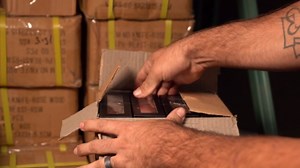 Folding Pocket Knife with “Boyfriend” Engraving – Brushed Steel Knife with Belt Clip and One-Hand Opening