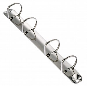 [Hot Item] Office 4 Holes D File Binder Clips 4 D Binder Clips Nickel Ring Binder Clip