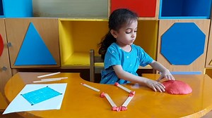 18 reactions | Rainbow one, G4, Building shapes with play dough   | Rainbow Nurseries | Facebook