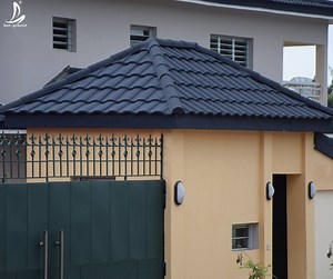 [Hot Item] 50-Year Guarantee Stone Coated Metal Roofing Sheet Matal Tile Rainbow Tiles for Villa Buildings