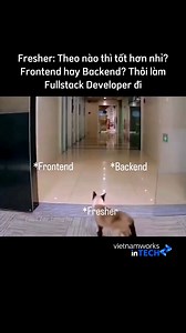 Full Stack❌️, Fully Stuck✅️ #programmerhumor #frontenddeveloper #backenddeveloper #codingmemes #j4f | VietnamWorks InTECH