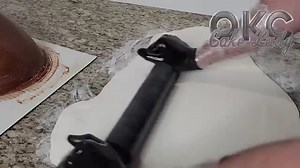 My husband making his groom's cake 👇 👇 | OKC Cake Lady