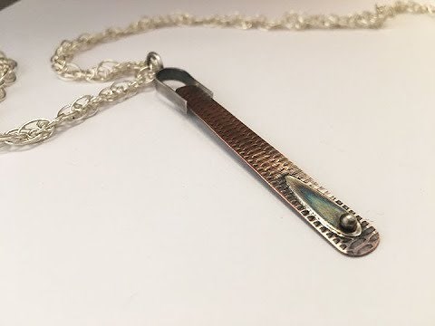 Beginning Jewery Projects - Making and Soldering a Pendant