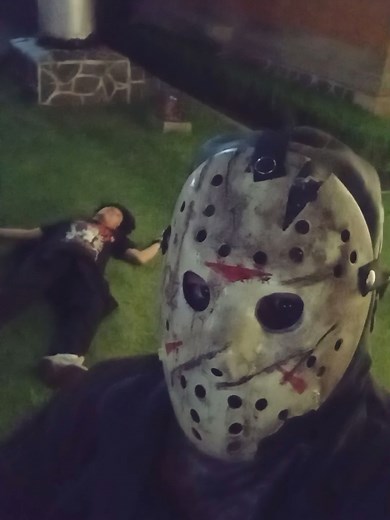 Jason Voorhees Cosplay Moments from Friday the 13th Event