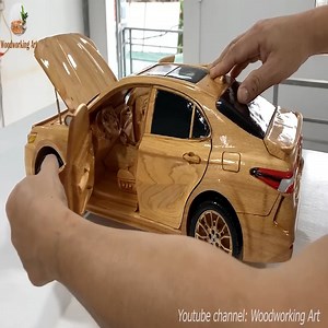 4.7K views · 162 reactions | Amazing Woodworking Skill to Renovate and Upgrade Wooden Car 2023 Toyota Camry | Lalatina155 | Facebook