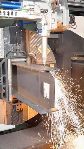 Laser cutting H-beams 🔎 Laser Cutting Machine at dplaser.com 🙌 Contact us via WhatsApp 86 13652350793 🛒 Alibaba Store https://bit.ly/3NMrLu3 📧 Email us at support@dplaser.com #lasercut #lasercutting #lasercutter #laserco2 #lasercnc #cncmanufacturing #cnc #cncmachining #cncmachine #cncowners #buildingmaterials #buildingmaterial #cnccutting #contractor #contractors #stainlesssteel #buildingahouse #heavymetal #co2lasercutter #metalworking | DP Laser