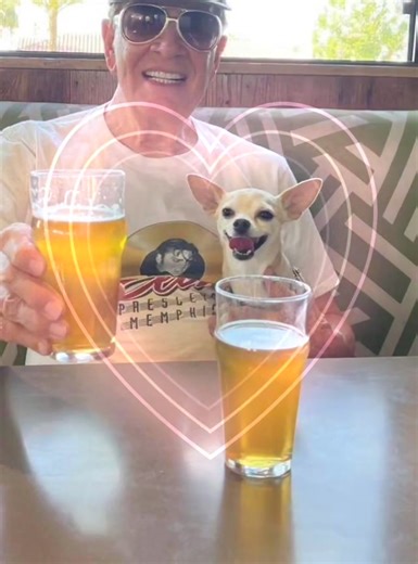 Cheers to my wonderful wife Sandy from your hubby & Dude!! Love you!! | Wink Martindale