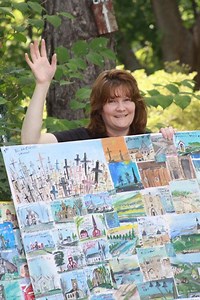 A Passion For Painting Churches Keeps This Artist Busy