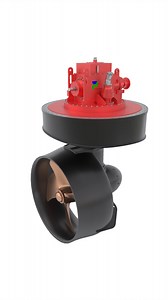[Hot Item] Chinese Manufacturer Well Mounted Azimuth Thruster with Fixed Pitch