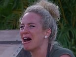 Ash Pollard screams uncontrollably during Bushtucker trial