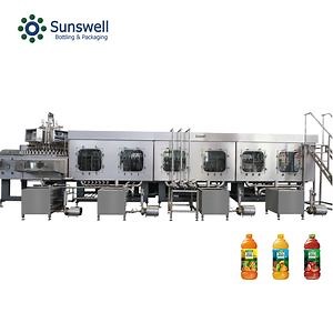 [Hot Item] Aseptic Automatic Tube Carbonated Beverage Hot Liquid Bottle Water Filling and Capping Machine Oil Milk