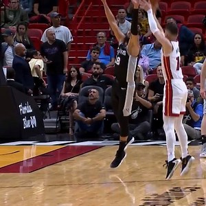 🔥 Tyler Herro (18 PTS) leads the Miami Heat over the San Antonio Spurs in his #NBAPreseason debut! #NBARooks | NBA