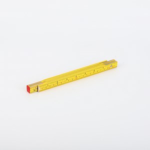 [Hot Item] Folding 40cm Folds Measuring Tools Extension Foldable Ruler Yellow Color
