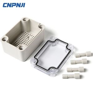 [Hot Item] Cnpnji Factory Waterproof Electrical Junction Box 200*200*95 IP67 ABS Plastic for Solar Panel and DIN Rail
