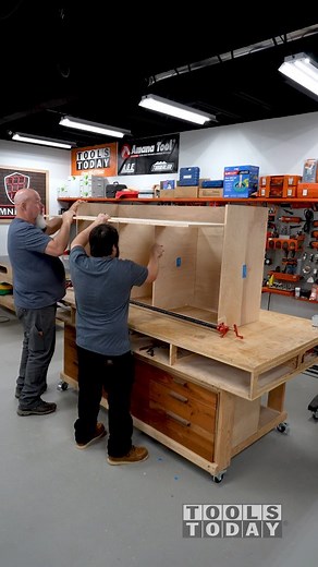 ToolsToday on Instagram: "Do you use an impact or drill to drive in screws? I always prefer drill as it allows a lot more control and is less likely to strip screws. Assembling this cabinet base using Titebond 3 wood glue and the Fein 12v Drill, both available on our website. - - - - - - - #TeamTOOLSTODAY - - - - - - - #toolstoday #woodshop #workshop #garage #woodworking"