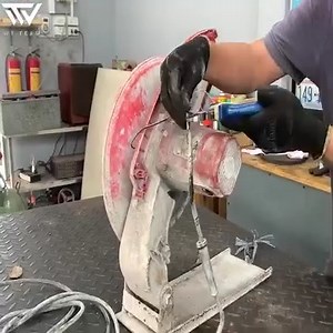 Restoration Genius With A Broken, Rusty Old Concrete Cutter | Woodworking Skill