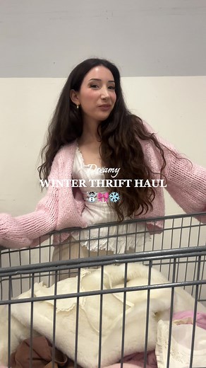 tapping into my slavic roots with this winter haul #thrifthaul #goodwillbins #winterstyle #pinterestaesthetic