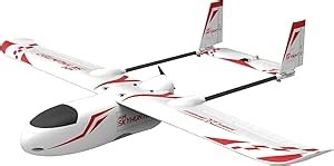 Amazon.com: Sonic Modell Mini Skyhunter V2 FPV 飛機,FPV Racer RC 飛機,成人用 1238 公釐翼展,迷你尺寸 FPV 無人機平台 RC 飛機 (KIT 版,白色) : 玩具和遊戲