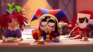 E a Pomni nessa cena que foi teleportada para O TEASER de "The Amazing DIgital Circus"?