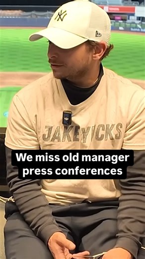 3.4K views · 39 reactions | Manager press conferences used to be absolute cinema #yankees #newyork #mlb #baseball #sports #manager #funny | Talkin' Yanks | Facebook