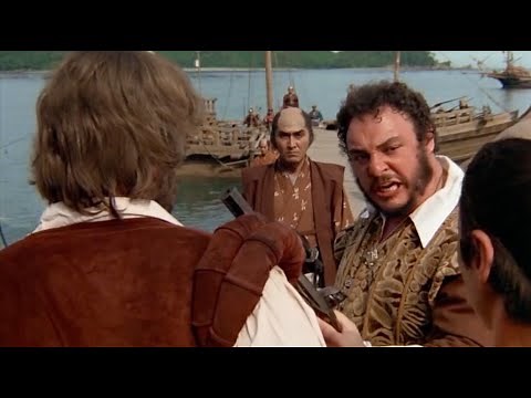 Shogun: Anjin-San Meets Portuguese Pilot Vasco Rodrigues On The Dock In Anjiro, Japan