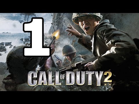 Call of Duty 2 Walkthrough Part 1 - No Commentary Playthrough (PC)