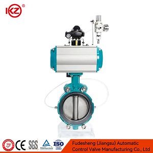 [Hot Item] Pzd671X Double Acting Pneumatic Expansion Butterfly Valve for Against Pinch
