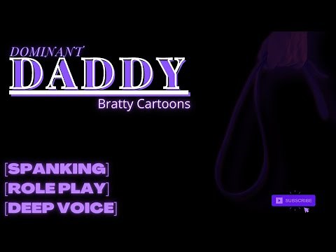Dominant Daddy Spanking ASMR for watching Cartoons [Deep Voice][Roleplay][Boyfriend ASMR]