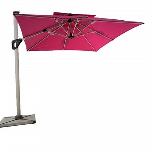 [Hot Item] Solar Outdoor Sunshade Courtyard Terrace Garden Large Pool Side Garden Sunshade Umbrella Parasol