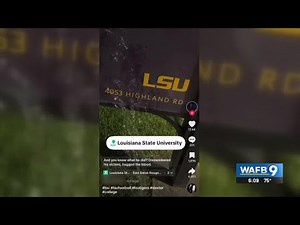 TikToker goes viral for peeing in public at LSU