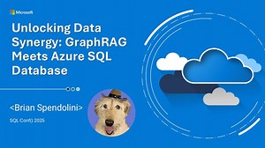データ相乗効果のロック解除 - GraphRAG が Azure SQL Database を満たす