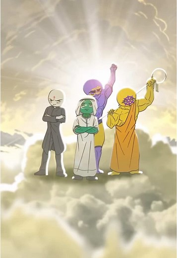 You think they watch from above? 🌏 Let’s explore their diversity! All religions presented greatly and equal on one cloud. This Animation should be a sign that we are humans and we are one ! #CountryHumans #Animation #religions #AnimationMeme #culturaldiversity #islamic #christianity #buddhism #hindu countryhumans, animation, Asian religions, Muslim country, Islamic country, religious posts, Christianity in the world, what is Christianity, religions by country, cultural diversity, major religion