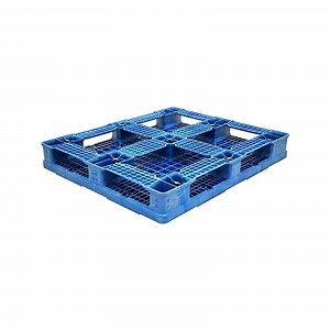 [Hot Item] Fats Resistant Heavy Duty Plastic Pallet Logistics Master Pallet High Quality Plastic Big Bag Plastic Pallet with 4 Tubes Prices